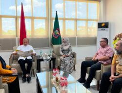 Wali Kota Mahyaruddin Terima Audiensi UPT Samsat Tanjungbalai