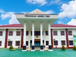 Pemda Tebo Beri Hibah Hampir 500 Juta Buat Pembangunan Pagar Rumdis PN Tebo 