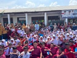 Wakil Wali Kota Tanjungbalai Besama Kadis Perpustakaan Dan Arsip Kunjungi SDN 134409