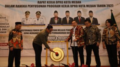 Wong Chun Sen Buka Raker DPRD Kota Medan Tahun 2026