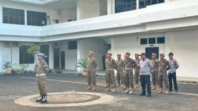 Wakil Wali Kota Tanjungbalai Mahyaruddin Lepas Personel Satpol PP dan Dishub