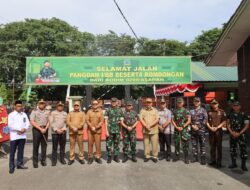 Wakil Wali Kota Fadly Abdina Hadiri Kunker Pangdam I/BB ke Kodim 0208/Asahan