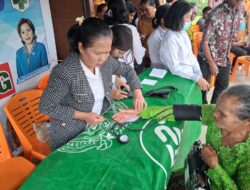 Selesai Ibadah Puskesmas Hutapaung Humbang Hasundutan Gelar CKG