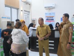 Wali Kota Tanjungbalai Sidak Ke Dinas Dukcapil